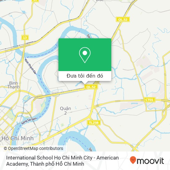 Bản đồ International School Ho Chi Minh City - American Academy