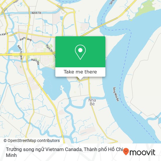 Bản đồ Trường song ngữ Vietnam Canada