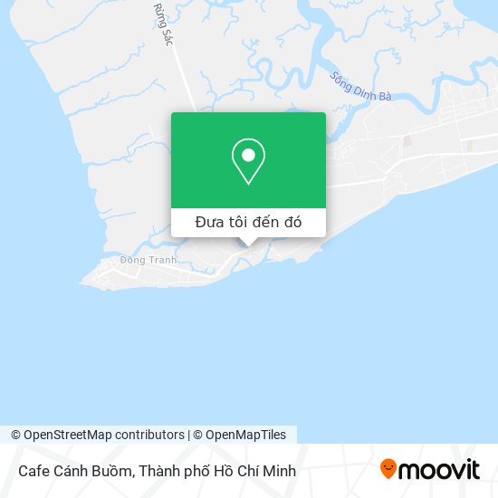 Bản đồ Cafe Cánh Buồm