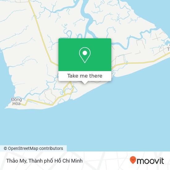 Bản đồ Thảo My, ĐƯỜNG Thanh Thới Huyện Cần Giờ, Thành Phố Hồ Chí Minh