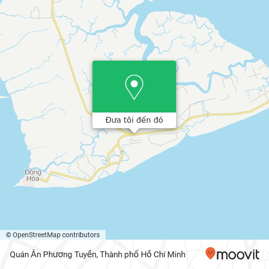 Bản đồ Quán Ăn Phương Tuyền, ĐƯỜNG Duyên Hải Huyện Cần Giờ, Thành Phố Hồ Chí Minh