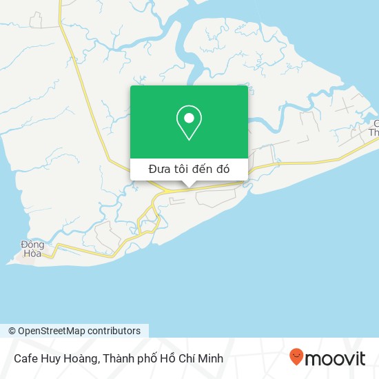 Bản đồ Cafe Huy Hoàng, ĐƯỜNG Duyên Hải Huyện Cần Giờ, Thành Phố Hồ Chí Minh