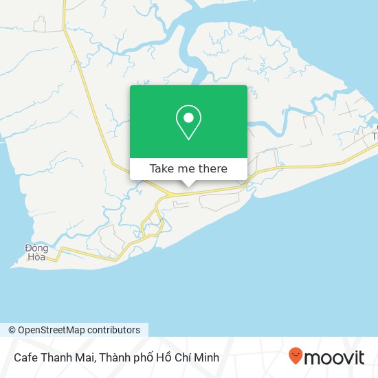 Bản đồ Cafe Thanh Mai, ĐƯỜNG Thạnh Thới Huyện Cần Giờ, Thành Phố Hồ Chí Minh