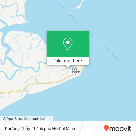 Bản đồ Phương Thủy, ĐƯỜNG Phong Thạnh Huyện Cần Giờ, Thành Phố Hồ Chí Minh