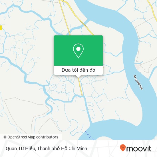 Bản đồ Quán Tư Hiếu, ĐƯỜNG Nguyễn Văn Tạo Huyện Nhà Bè, Thành Phố Hồ Chí Minh