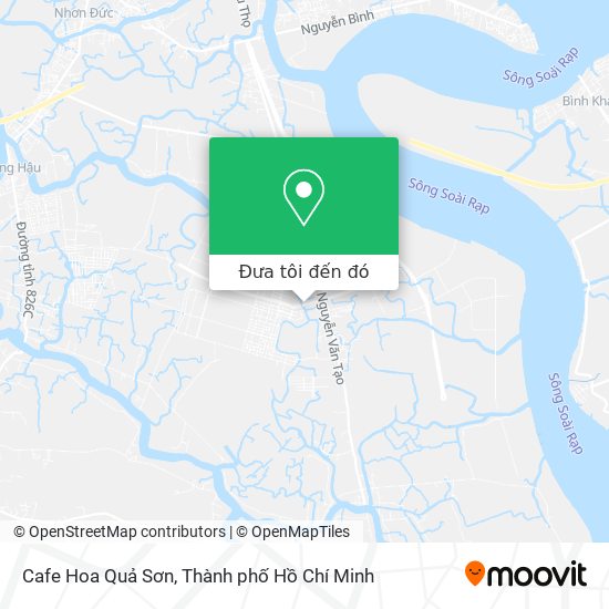 Bản đồ Cafe Hoa Quả Sơn