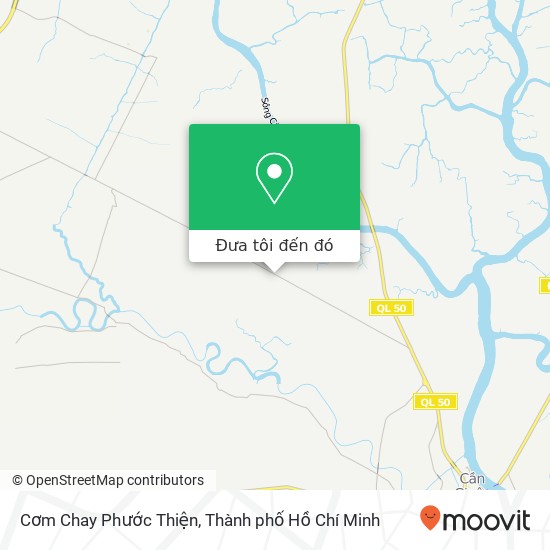 Bản đồ Cơm Chay Phước Thiện, Hương Lộ 11 Huyện Bình Chánh, Thành Phố Hồ Chí Minh