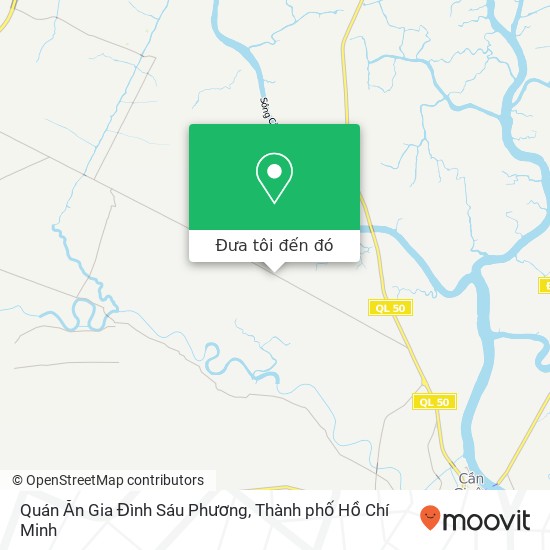 Bản đồ Quán Ăn Gia Đình Sáu Phương, Hương Lộ 11 Huyện Bình Chánh, Thành Phố Hồ Chí Minh