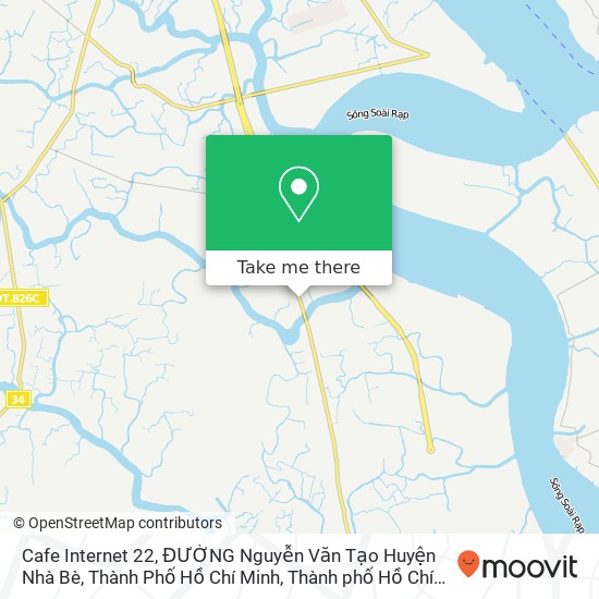 Bản đồ Cafe Internet 22, ĐƯỜNG Nguyễn Văn Tạo Huyện Nhà Bè, Thành Phố Hồ Chí Minh