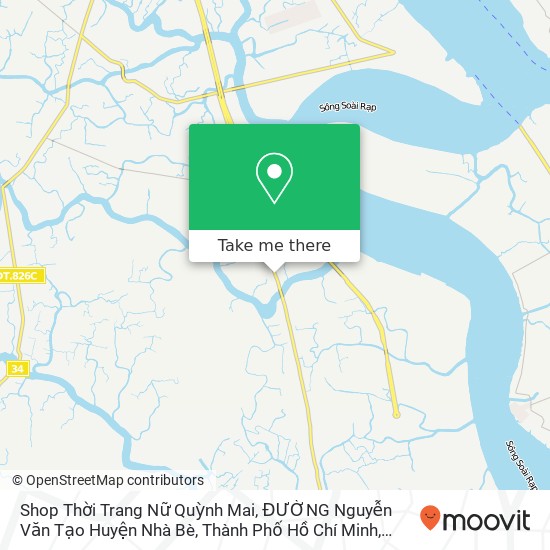 Bản đồ Shop Thời Trang Nữ Quỳnh Mai, ĐƯỜNG Nguyễn Văn Tạo Huyện Nhà Bè, Thành Phố Hồ Chí Minh