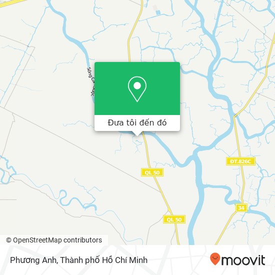 Bản đồ Phương Anh, ĐƯỜNG Hưng Long-Qui Đức Huyện Bình Chánh, Thành Phố Hồ Chí Minh