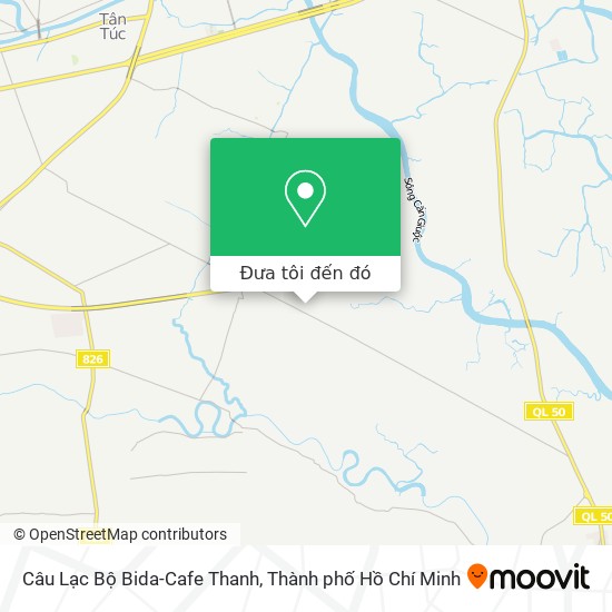 Bản đồ Câu Lạc Bộ Bida-Cafe Thanh