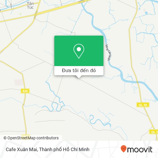 Bản đồ Cafe Xuân Mai, ĐƯỜNG Đoàn Nguyễn Tuân Huyện Bình Chánh, Thành Phố Hồ Chí Minh