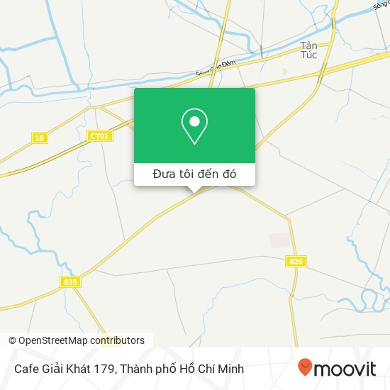 Bản đồ Cafe Giải Khát 179, 1A Huyện Bình Chánh, Thành Phố Hồ Chí Minh