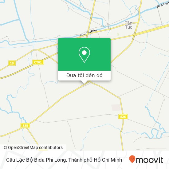 Bản đồ Câu Lạc Bộ Bida Phi Long