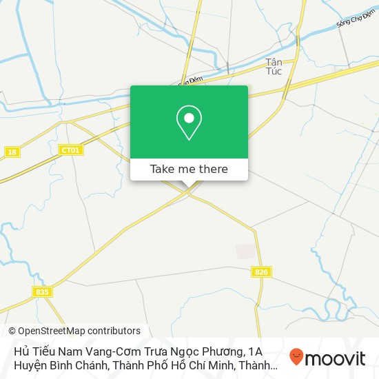 Bản đồ Hủ Tiếu Nam Vang-Cơm Trưa Ngọc Phương, 1A Huyện Bình Chánh, Thành Phố Hồ Chí Minh