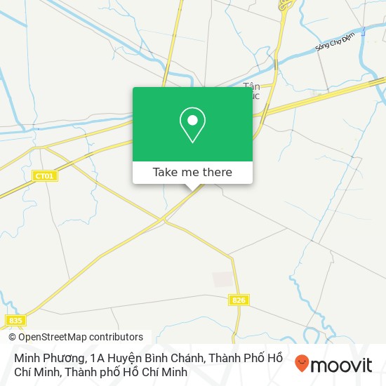 Bản đồ Minh Phương, 1A Huyện Bình Chánh, Thành Phố Hồ Chí Minh