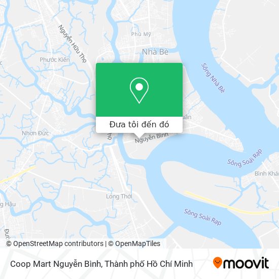 Bản đồ Coop Mart Nguyễn Bình
