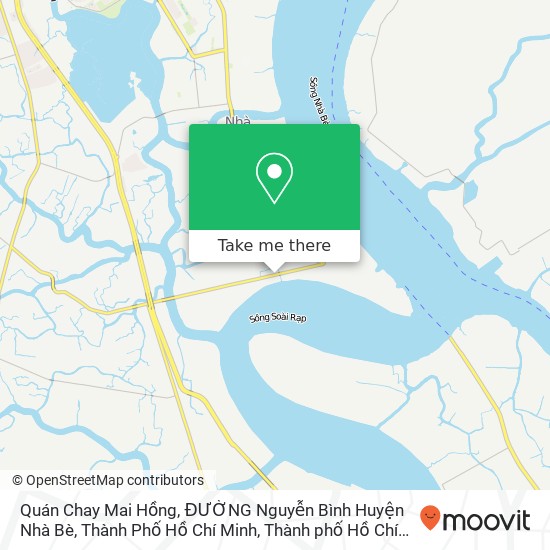 Bản đồ Quán Chay Mai Hồng, ĐƯỜNG Nguyễn Bình Huyện Nhà Bè, Thành Phố Hồ Chí Minh
