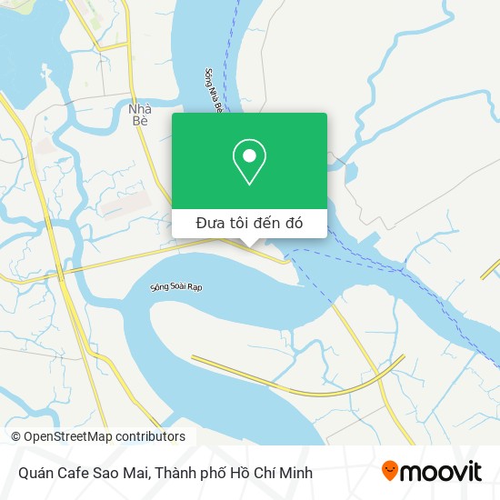 Bản đồ Quán Cafe Sao Mai