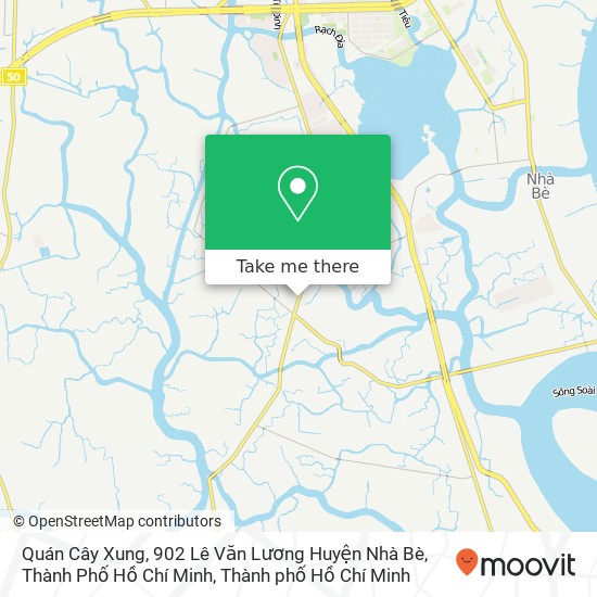 Bản đồ Quán Cây Xung, 902 Lê Văn Lương Huyện Nhà Bè, Thành Phố Hồ Chí Minh