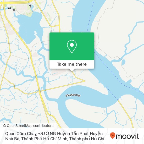 Bản đồ Quán Cơm Chay, ĐƯỜNG Huỳnh Tấn Phát Huyện Nhà Bè, Thành Phố Hồ Chí Minh