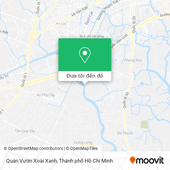 Bản đồ Quán Vườn Xoài Xanh