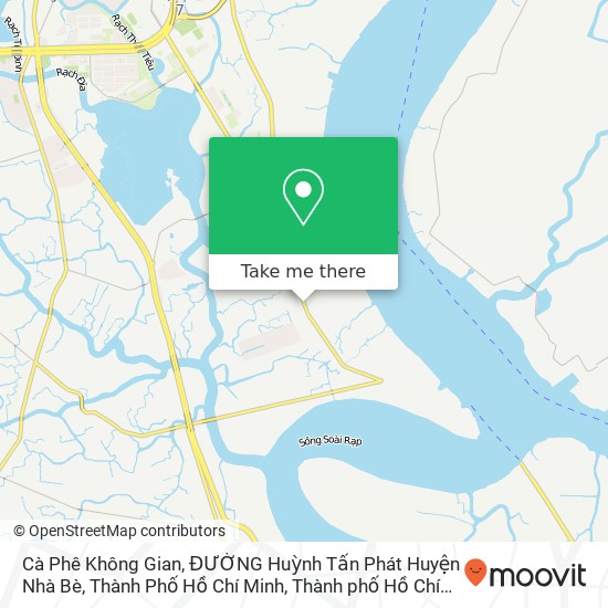 Bản đồ Cà Phê Không Gian, ĐƯỜNG Huỳnh Tấn Phát Huyện Nhà Bè, Thành Phố Hồ Chí Minh