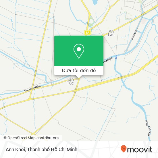 Bản đồ Anh Khôi, 1A Huyện Bình Chánh, Thành Phố Hồ Chí Minh