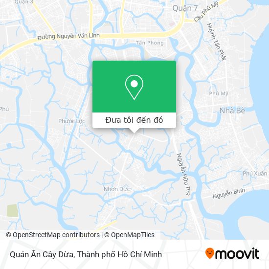 Bản đồ Quán Ăn Cây Dừa