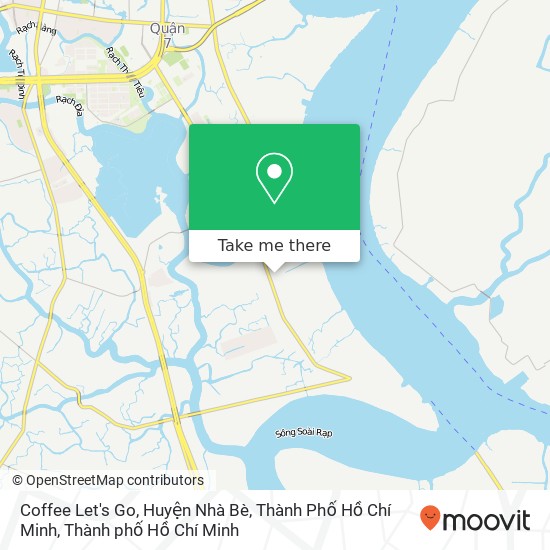 Bản đồ Coffee Let's Go, Huyện Nhà Bè, Thành Phố Hồ Chí Minh