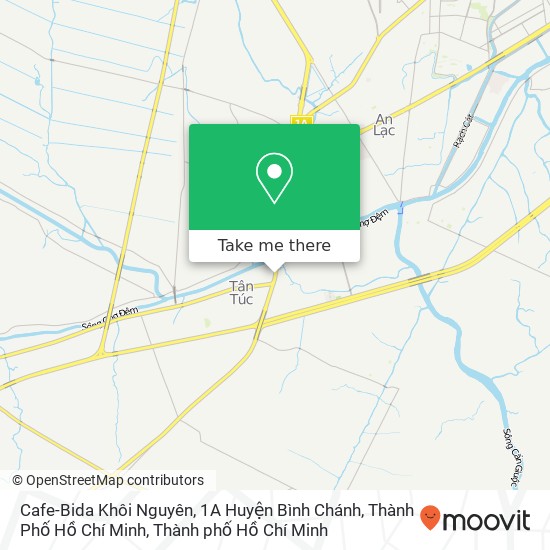 Bản đồ Cafe-Bida Khôi Nguyên, 1A Huyện Bình Chánh, Thành Phố Hồ Chí Minh