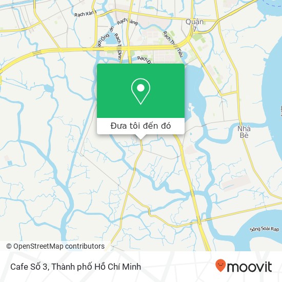 Bản đồ Cafe Số 3, ĐƯỜNG Lê Văn Lương Huyện Nhà Bè, Thành Phố Hồ Chí Minh