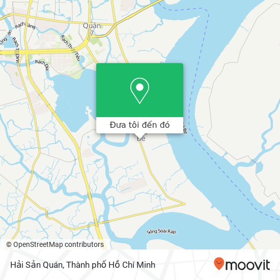Bản đồ Hải Sản Quán, ĐƯỜNG Huỳnh Tấn Phát Huyện Nhà Bè, Thành Phố Hồ Chí Minh