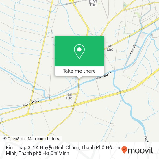 Bản đồ Kim Tháp 3, 1A Huyện Bình Chánh, Thành Phố Hồ Chí Minh