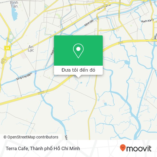 Bản đồ Terra Cafe, ĐƯỜNG Số 7 Huyện Bình Chánh, Thành Phố Hồ Chí Minh
