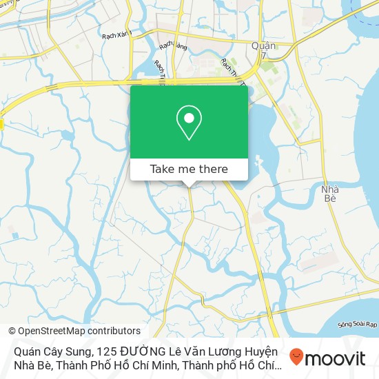 Bản đồ Quán Cây Sung, 125 ĐƯỜNG Lê Văn Lương Huyện Nhà Bè, Thành Phố Hồ Chí Minh