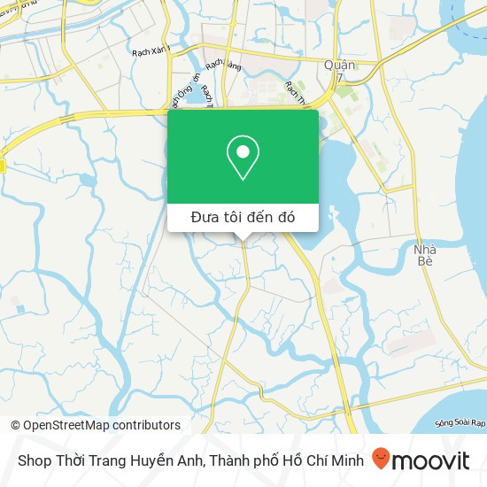 Bản đồ Shop Thời Trang Huyền Anh, 305 Lê Văn Lương Huyện Nhà Bè, Thành Phố Hồ Chí Minh