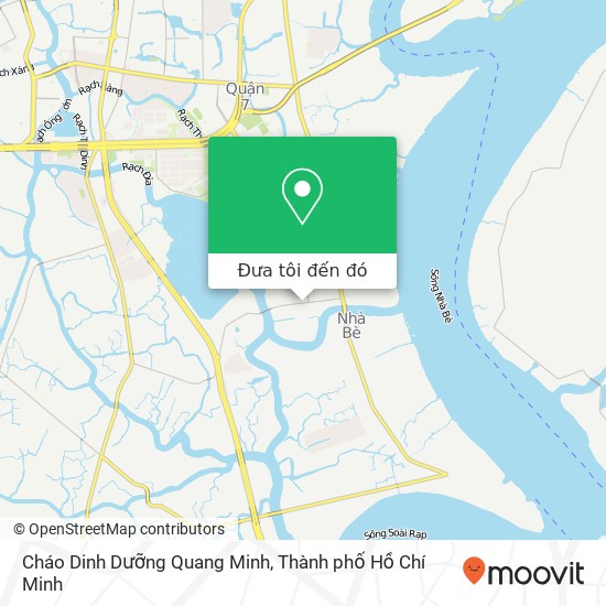 Bản đồ Cháo Dinh Dưỡng Quang Minh, 201 ĐƯỜNG Phạm Hữu Lầu Quận 7, Thành Phố Hồ Chí Minh