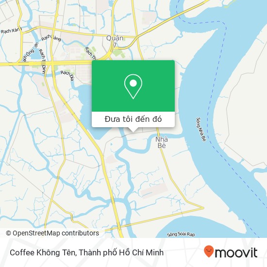 Bản đồ Coffee Không Tên, ĐƯỜNG Phạm Hữu Lầu Quận 7, Thành Phố Hồ Chí Minh