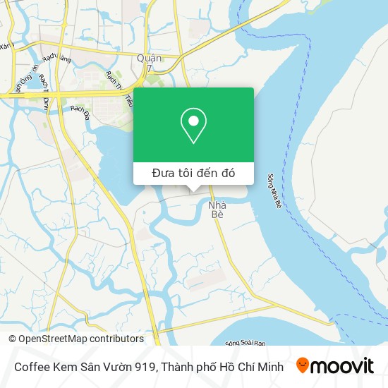 Bản đồ Coffee Kem Sân Vườn 919