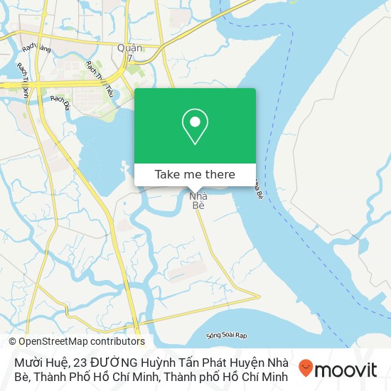 Bản đồ Mười Huệ, 23 ĐƯỜNG Huỳnh Tấn Phát Huyện Nhà Bè, Thành Phố Hồ Chí Minh