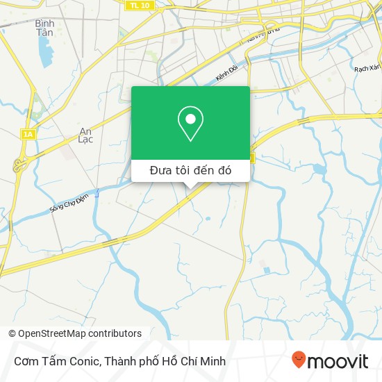 Bản đồ Cơm Tấm Conic, ĐƯỜNG Số 2 Huyện Bình Chánh, Thành Phố Hồ Chí Minh