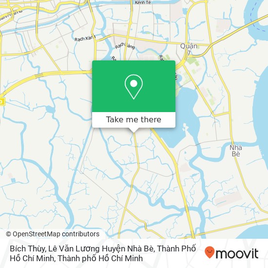 Bản đồ Bích Thùy, Lê Văn Lương Huyện Nhà Bè, Thành Phố Hồ Chí Minh
