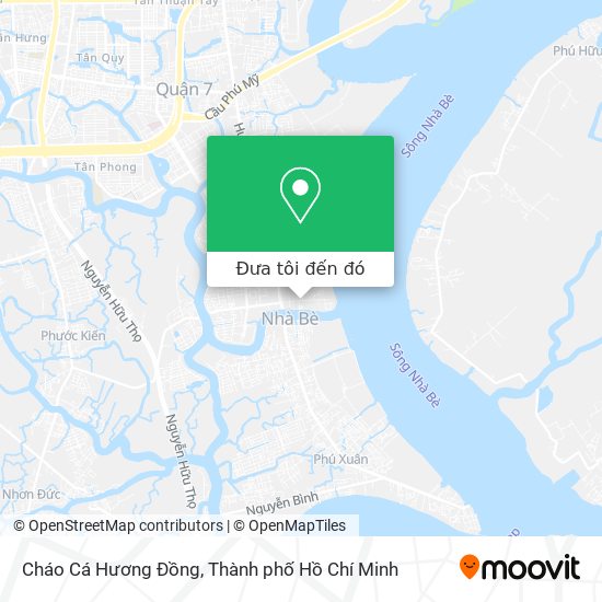 Bản đồ Cháo Cá Hương Đồng