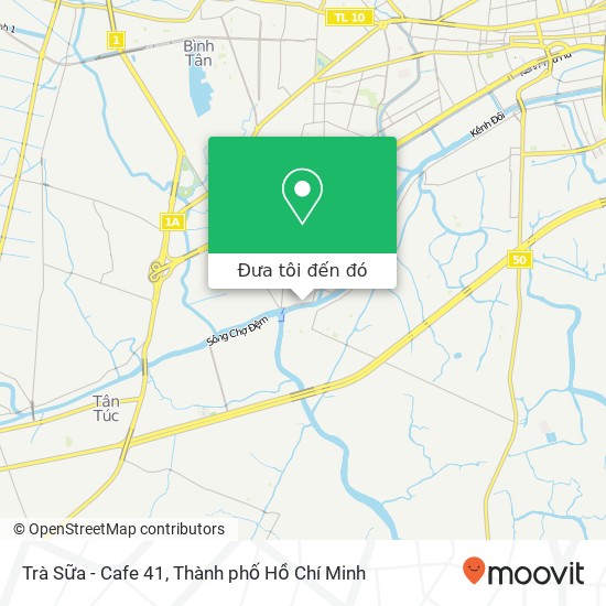 Bản đồ Trà Sữa - Cafe 41, 41A ĐƯỜNG Phú Định Quận 8, Thành Phố Hồ Chí Minh