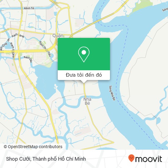 Bản đồ Shop Cưới, 1386 ĐƯỜNG Huỳnh Tấn Phát Quận 7, Thành Phố Hồ Chí Minh