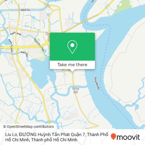 Bản đồ Líu Lo, ĐƯỜNG Huỳnh Tấn Phát Quận 7, Thành Phố Hồ Chí Minh