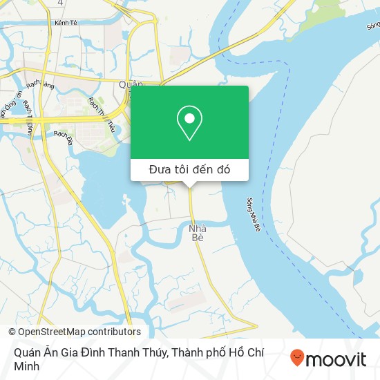 Bản đồ Quán Ăn Gia Đình Thanh Thúy, ĐƯỜNG Huỳnh Tấn Phát Quận 7, Thành Phố Hồ Chí Minh