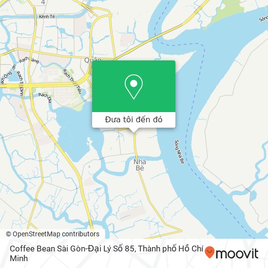 Bản đồ Coffee Bean Sài Gòn-Đại Lý Số 85, ĐƯỜNG Huỳnh Tấn Phát Quận 7, Thành Phố Hồ Chí Minh